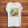 Great Wave Kanagawa Golden Fibonacci Ratio,Funny Artistic Geek TShirt Men,Homme Daily Short Sle