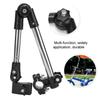 1pc 360 Degree Rotatable Bicycle and Wheelchair Umbrella Stand Adjustable Outdoor Sun Stand Foldable Sun Crown