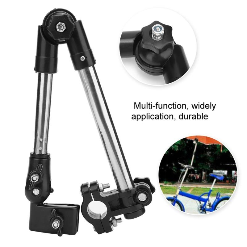 1pc 360 Degree Rotatable Bicycle and Wheelchair Umbrella Stand Adjustable Outdoor Sun Stand Foldable Sun Crown