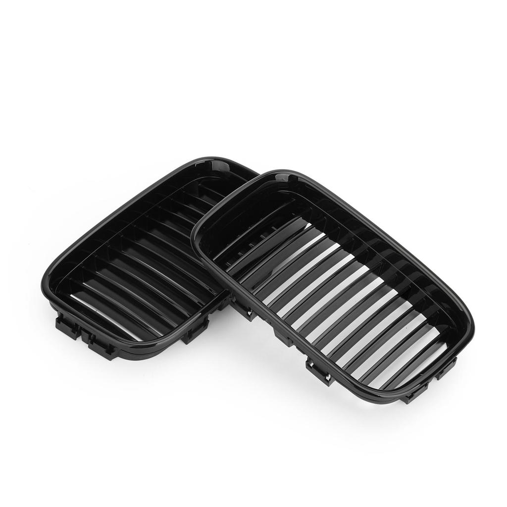 Kidney Sport Hood Grill Grille For 1992-1996 BMW E36 318i 325i Glossy Black