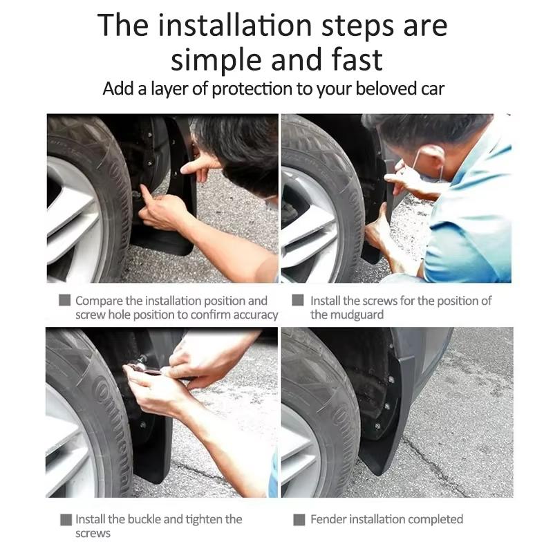 Car Mudguard For Kia EV5 OV 2024 2025 2026 Antifreeze Fenders Door Mud Guard Wheel Mudflaps Flap Exterior Parts Auto Accessories