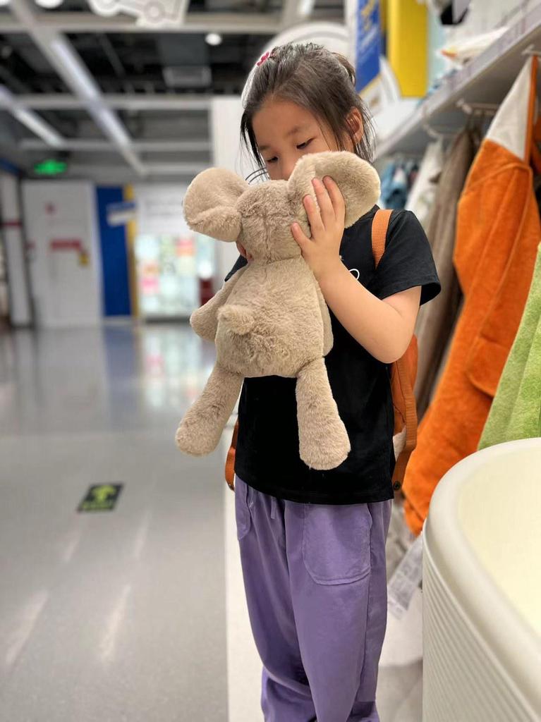 Nordic Soft Elephant Plush Toy - Comforting Companion for Children