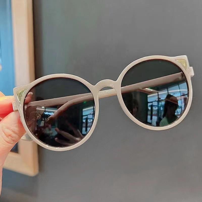 

Детские солнцезащитные очки Uv400, милые, модные, модные, детские очки, не вредят глазам девочек, защита от ультрафиолета