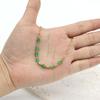 Women's Fresh Natural Stone Bead Bracelet - Color-Preserving Stainless Steel Jewelry