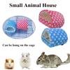 Winter Rabbit Cage Fleece Small Animal House Hamster Sleeping Bed Warm Pad Guinea Pig Mat