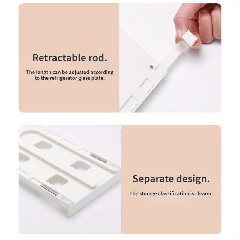 1PC Creative New Refrigerator Hanging Storage Rack Can Storage Rack Beverage Cola Beer Storage Rack