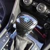 2026 Hot For Volkswagen VW Car Carbon Fiber Gear Shift Knob Handle Cover Accessories For VW Passat Sagitar Touareg GTE POLO PLUS