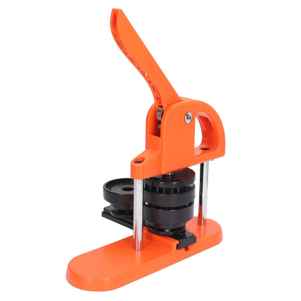 Button Maker DIY Button Press Machine Kit with 100PCS Pin Parts Circle Cutter Pin Manual 32mm