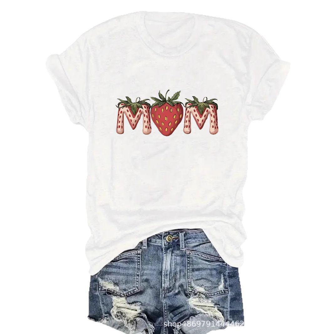 

Women s Fashion Round Neck T-Shirt for Cross-Border Trade L белый