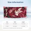 Floral Garden Theme Beach Towel Personalized Custom Name & Text Soft Quick Dry Beach Towel for Swimming Travel