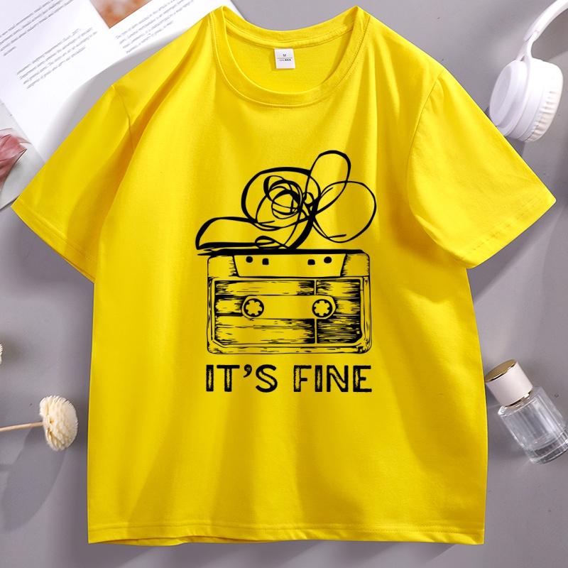 Retro Cassette Tape TShirt Unisex Unisex Cotton Graphic Tee 90s Music Tape Humor Tee High Quality Printed Music Lover Tees