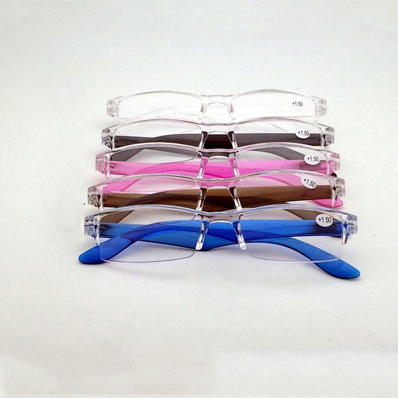 

seemfly Сверхлегкие очки для чтения Прозрачные очки для пресбиопии Очки для гиперметропии Диоптрии +1,0 1,5 2,0 2,5 3,0 3,5 4,0