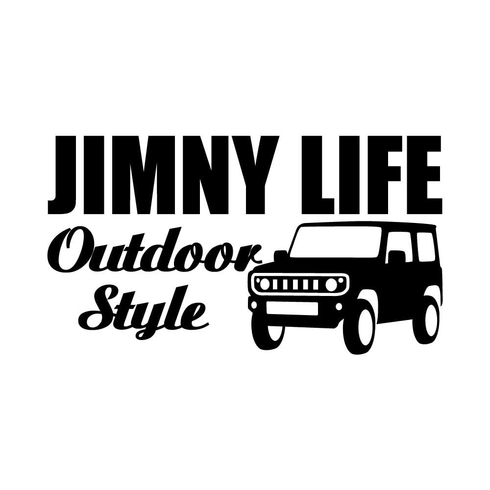 

[KAIMIRU STORE] Suzuki Jimny Sierra 4WD Van Universal Car Sticker Decal Sticker Outdoor Off-Road (Black k-244) чёрный
