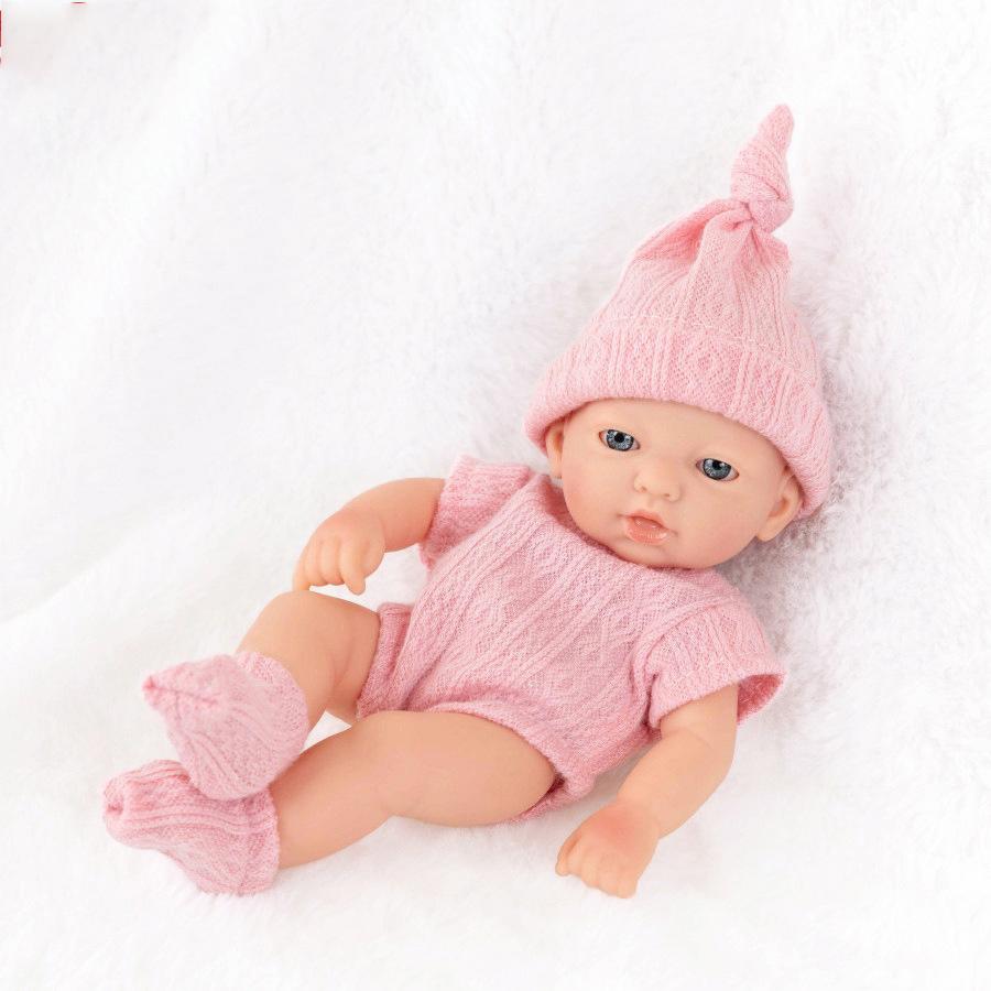 

17,7 см моющаяся реалистичная мягкая расписанная вручную кукла-реборн для детей 17.7CM