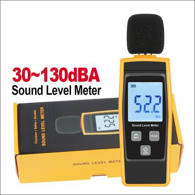 Lärm Messgerät db Meter 30 ~ 130dB Mini Audio Sound Level Meters Digital Dezibel Meter