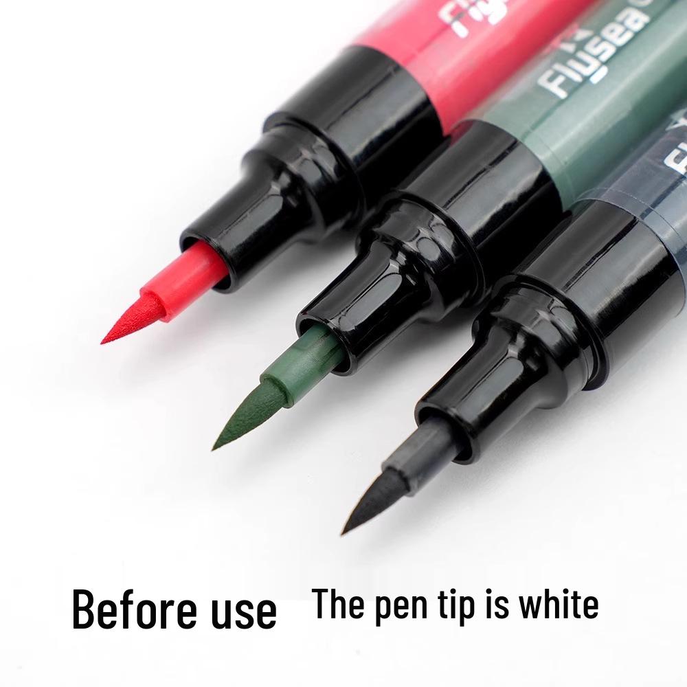 Mahjong Tile Paint Pen: Automatic Refurbishing & Coloring Tool