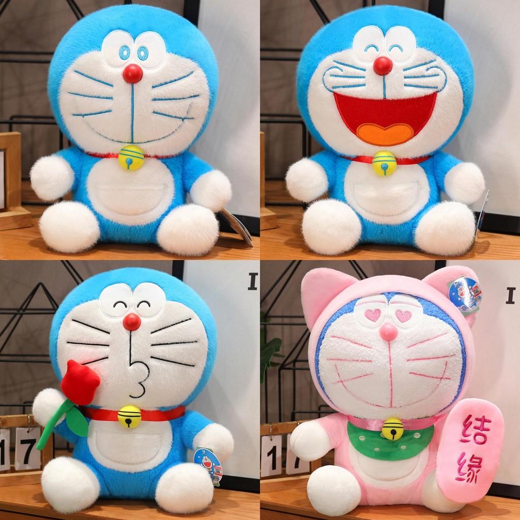 Doraemon Machine Cat Plush Toy Anime Peripheral Characters Doll Holiday Gift