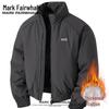 Mark Fairwhale Men's Stand Collar Padded Jacket