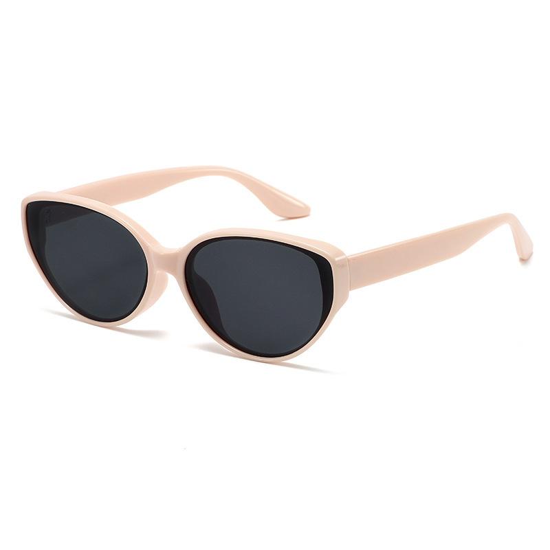 Uv Protection Fashion Sunglasses Women'S Trend Cat Eye Same Retro Sunglasses Popular Sunscreen Glasses