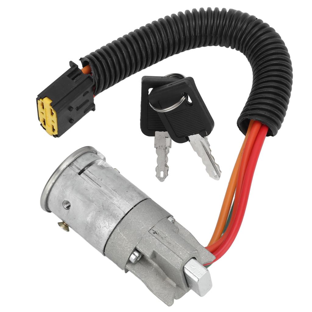 Ignition Barrel Switch with 2 Keys 7701471098 Replacement for MEGANE SCENIC MK1 1996‑2003