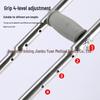 Lightweight Non-slip Stainless Steel Walking Crutches for Elderly and Disabled