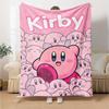 1 Stück Kirby1 Decke, Geschenk, für Männer und Frauen, Weiche Decke, Gut für Schlafsofa Couch Reisen, Leichte Flanelldecke