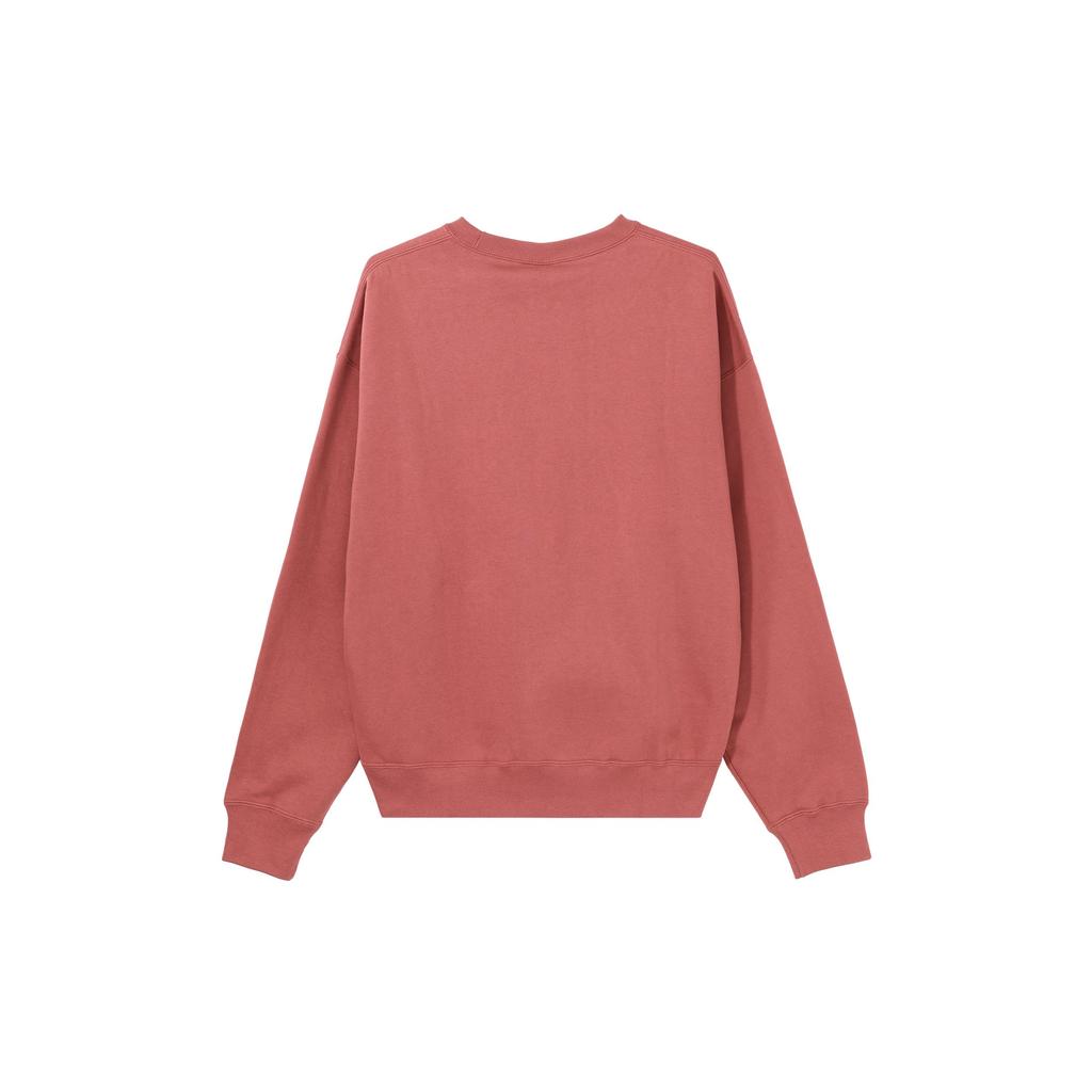 Nike Logo Crew Neck Pullover Long Sleeve Sweatshirt Men Tops Red DA0318-691