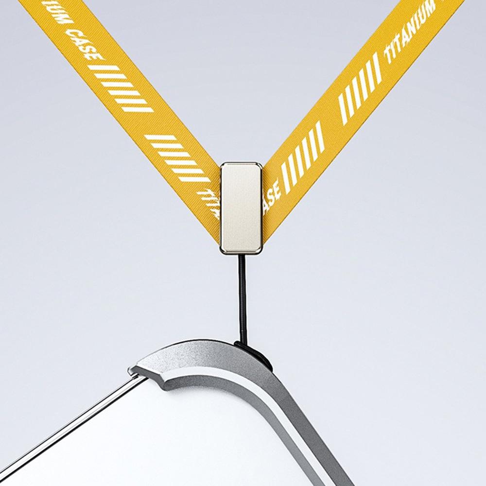 Für iPhone 16 Pro Bumper Case Ohne Rahmen Aluminiumlegierung X-Form Handyhülle