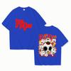 New Anime Dandadan Skeleton Wealth Cat Printed T Shirt Women Men Teens Fashion Hip Hop Harajuku Casual Short Sleeve Tops Tees