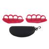 1 Pair Workout Grips Multifunctional Weight Lifting Rubber Gym Grips for Barbell and Dumbbell
