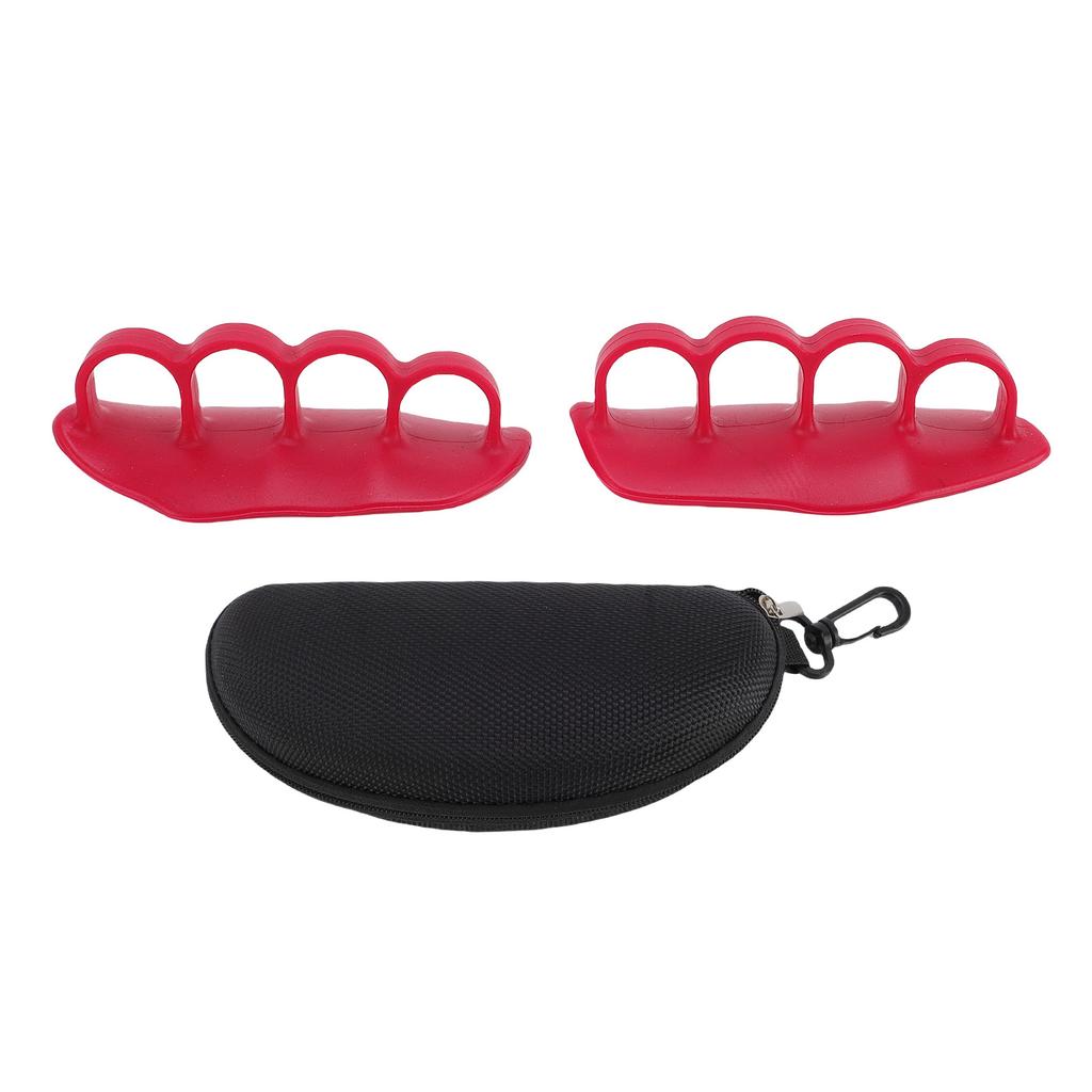 1 Pair Workout Grips Multifunctional Weight Lifting Rubber Gym Grips for Barbell and Dumbbell