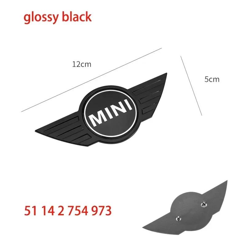 ABS Auto Hinten Vorne Haube Emblem Abzeichen Dekoration Geeignet für BMW Mini Cooper R55 R56 Ersatz Logo Auto Styling Zubehör