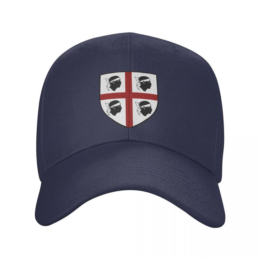 Classic Sardinia Flag Four Moors Baseball Cap Women Unisex Custom Adjustable Unisex Italy Sardegna Coat Of Arms Dad Hat Spring