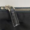 PRADA Hobo Triangle Logo Shoulder Bag black Women One Belt Pack used