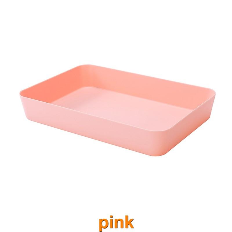 2547 Zásuvkový úložný box s přihrádkami kuchyňské nádobí malá krabička obdélníková plastová stolní úložná kosmetika