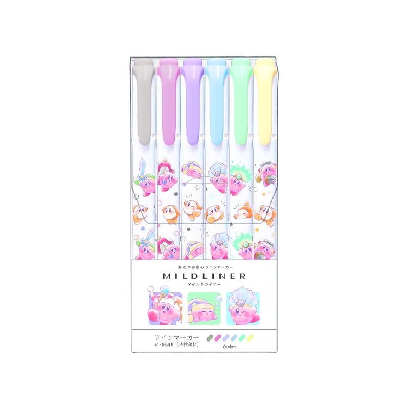 

Kirby of the Stars Mild liner 6 color set