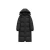 Chinese opera art test winter white duck down jacket for men and women super long over the knee thickened new couple down jacket for women