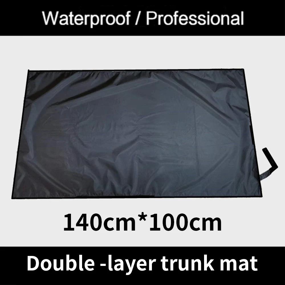 Universal Waterproof Car Trunk Mat Dustproof Foldable Auto Boot Pad Pet Cover for SUV Truck RV Picnic Cloth Mat Car Accessories