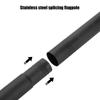 6ft Flag Pole Versatile Rustproof Detachable Flags Bracket for Houses and Garages Front Porches Meeting Halls
