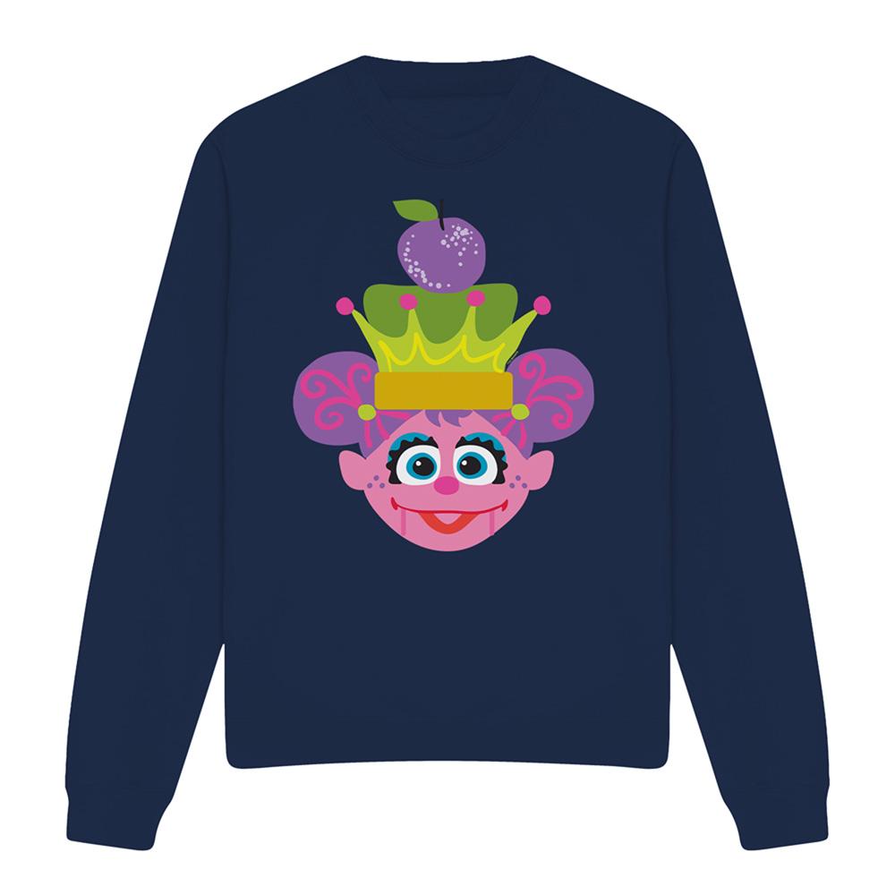 Sesame Street Unisex Adult Abby Cadabby Nutcracker Christmas Sweatshirt