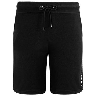 Minimalist Color Block Printed Drawstring Waist Straight Leg Casual Shorts Men Shorts Black J322261-BEH