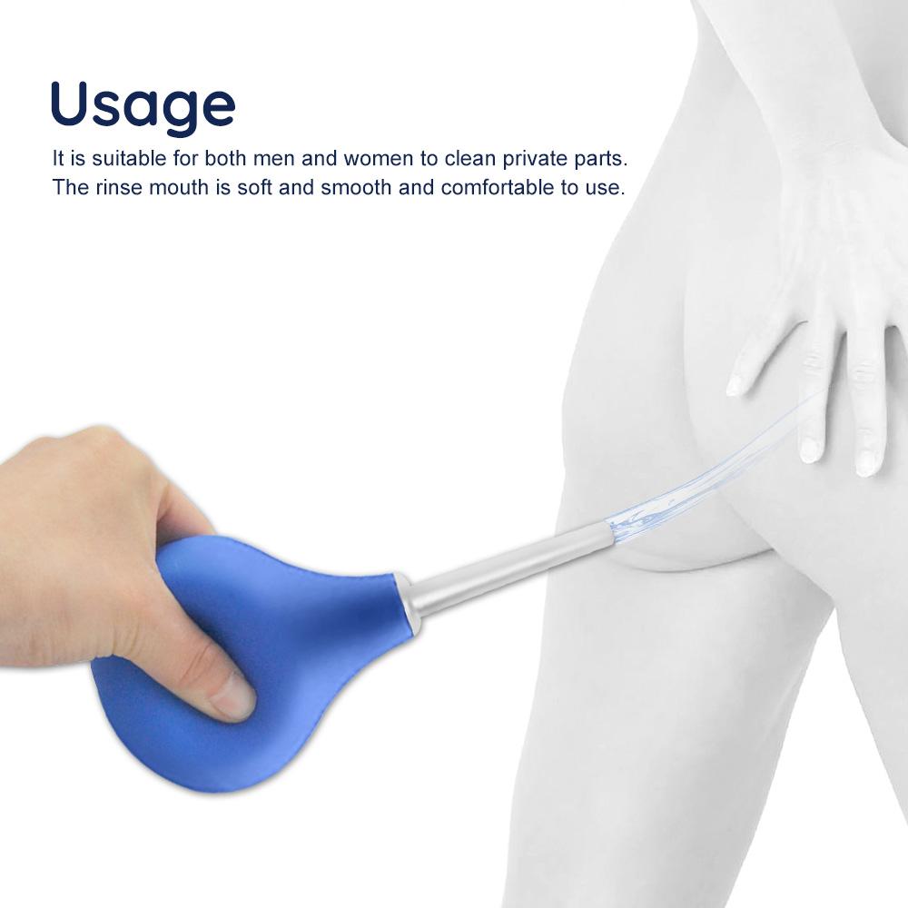 Butt Plug Sex Toys Anal Washer Nozzle Pump For Women Vaginal Shower Men Anal Cleaner Adults  Cleaner Douche Enema Product