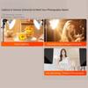 85W 110~220V LED Light Bulb 3000K-6500K Warm/White/Warm White Light Photography Lamp Bulb E27 Mount With Remote Control