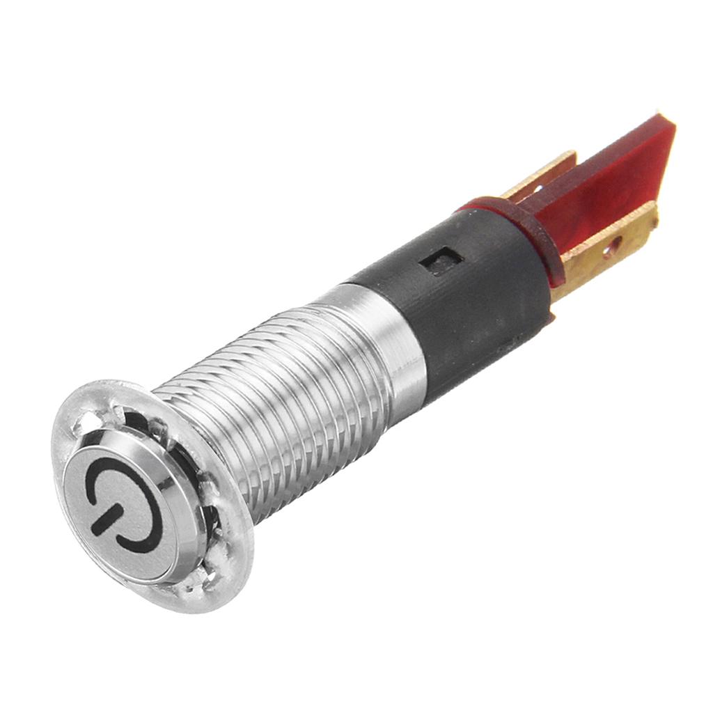 12 24V Metal 12mm LED Dash Panel Warning Pilot Light Bulb Indicator Car Boat Van 12 24V Metal 12mm LED Dash Panel Warning Pilot Light Bulb Indicator Car Boat Van