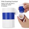 3 IN 1 Pill Cutter Tablet Crusher Pill Organizer Storage Box Medicine Grinder