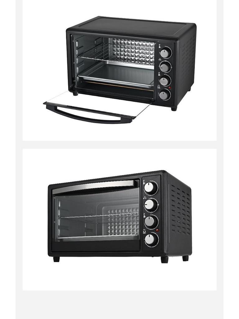 48L Multifunctional Electric Oven - 220V/110V, Large Capacity, Timer, for Household Baking (12L/22L)