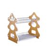 Christmas Tree Wooden Dish Drying Rack - Creative Home Storage Solution