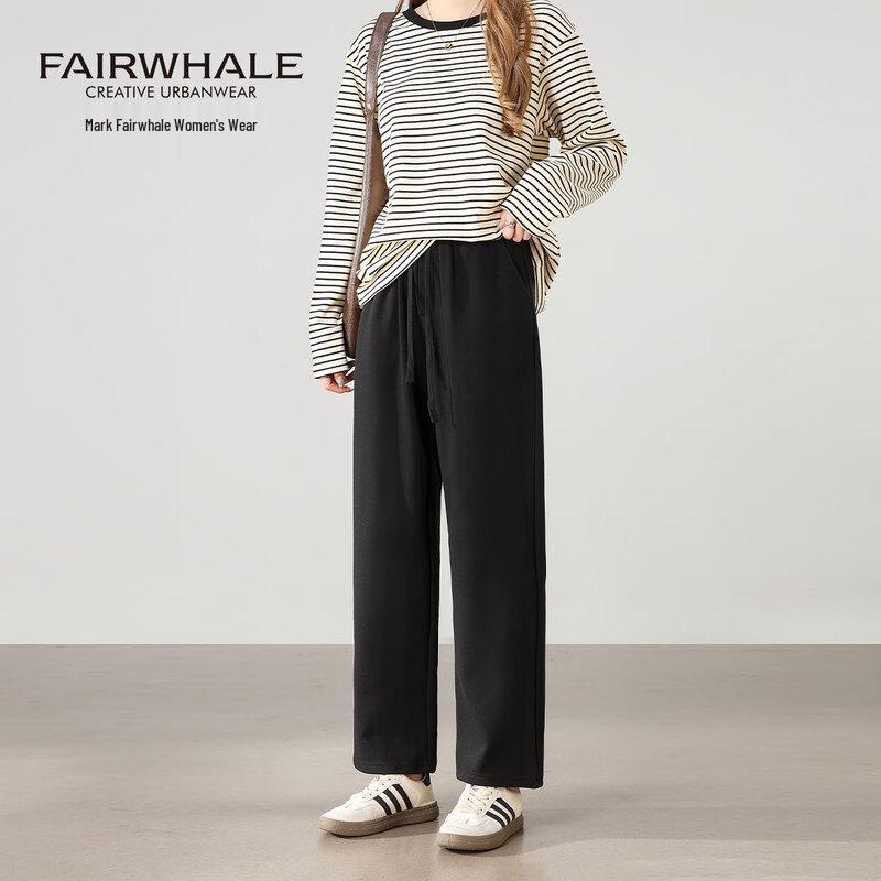 

Mark Fairwhale 2025 High-Waist Straight-Leg Casual Pants XL