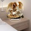 Angel Girl Decor Ideal Gift, Unique Festive Atmosphere Party Decoration for Display Shelf Corner Home Fireplace Holiday, Home Tabletop Decorations