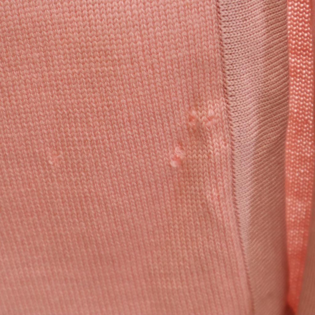 Rene Made In Japan Long Sleeve Long Knit Cardigan 36 Pink Women Used